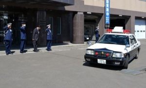 春の全国交通安全運動、２町で出動式(2020-04-08)②