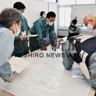 根室振興局の職員20人が災害時の初動対応訓練(2020-04-30)