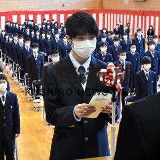 釧路市内高校で入学式(2020-04-09)