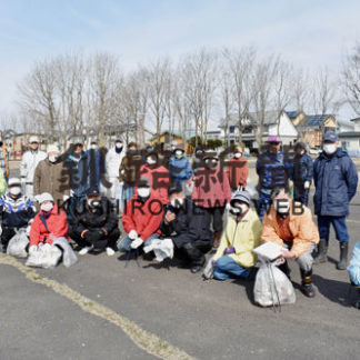 星が浦町内会員、公園をきれいに(2020-04-20)