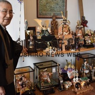 子供のたくましい成長願う　大成寺、年代物の兜など飾る(2020-05-05)