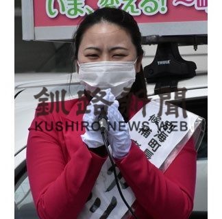 別海町長選告示　３氏舌戦(2020-05-20)_2