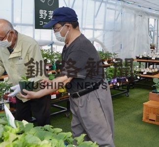 パープル園芸が「春の市」(2020-05-04)