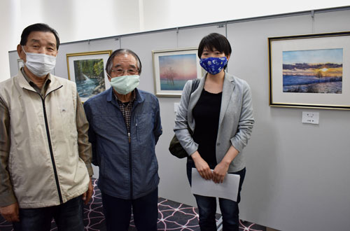 アート情報誌発行5周年で記念作品展(2020-06-18)