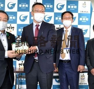 厚岸の釧路太田酪農振興会と釧路太田農協が病院や福祉施設に飲むヨーグルト寄贈(2020-06-03)