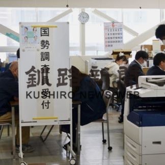 初の一般公募で国勢調査員５３０人確保(2020-06-06)