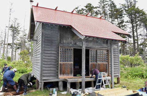 別当賀神社70年ぶり補修(2020-06-14)②