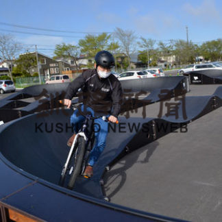 自転車ＢＭＸコース設置(2020-06-07)