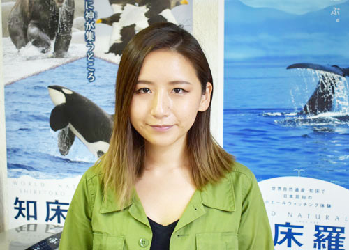 羅臼地域おこし協力隊員に土井さん(2020-06-14)