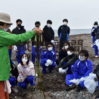 野付半島の豊かさ実感、標津高校海洋教育(2020-06-18)