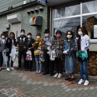 歓楽街を〝おもてなし清掃〟(2020-06-30)