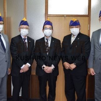 LC新会長５人表敬訪問(2020-07-09)