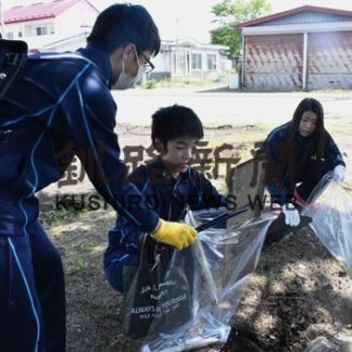 フォトラリーでごみ拾い(2020-07-29)