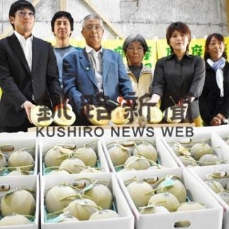 摩周メロン初出荷(2020-07-28)