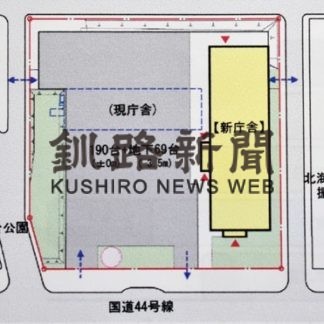 ２４年度に完成向け新庁舎を現職員駐車場に(2020-07-29)