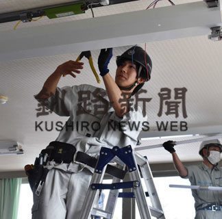 釧根電気工事業協同組合中標津支部が地域貢献(2020-07-15)