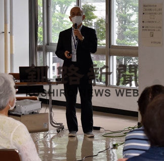 避難所の感染予防テーマに公民館講座(2020-08-26)
