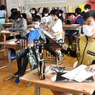 短い夏休み元気に登校　市内小中で始業式(2020-08-20)