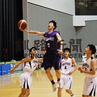 釧北陽男子など全勝　高校バスケ会長杯(2020-08-25)