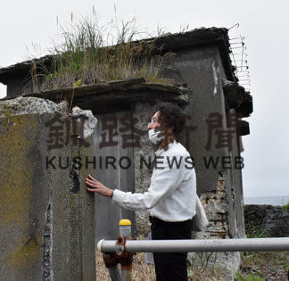 文化財登録へ一歩　文化庁来根　海底ケーブル施設現地調査(2020-08-07)