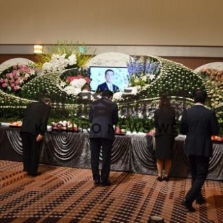 故栗林定德氏の遺徳しのぶ　お別れの会に各界から１０００人(2020-08-22)