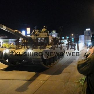 陸自第７師団が長距離機動訓練(2020-09-01)