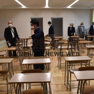 標茶中の新校舎が完成　町議らに公開(2020-08-14)