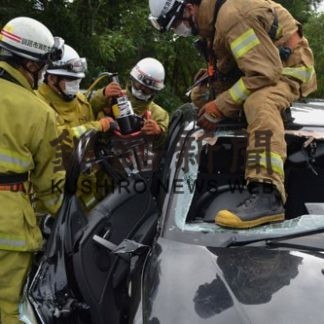 実車両使い救助訓練(2020-09-12)