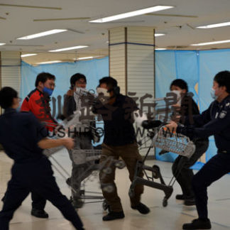 無差別殺傷事件を想定　商業施設で訓練(2020-09-26)