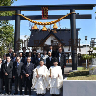 大楽毛神社で御鎮座１０周年記念祭(2020-09-13)