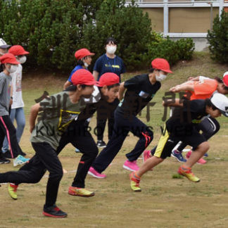 白糠小で道東初のスクールキャラバン(2020-09-15)