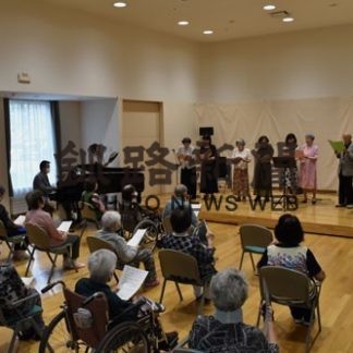 シャンソン教室生徒、フランス語で名曲披露(2020-09-02)