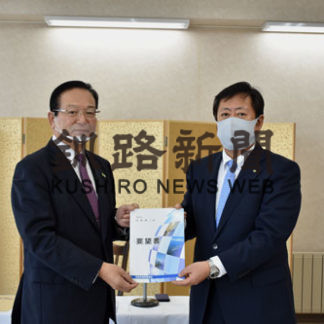 別海町建設業協会、町に災害対策強化など４項目要望(2020-10-13)