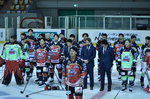 クレインズ、10日開幕へ出陣式(2020-10-08)