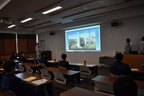 工事現場をリモート見学(2020-10-23)