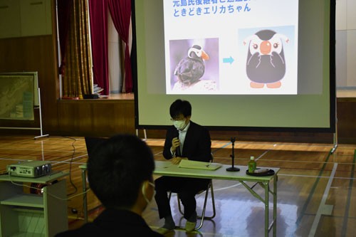 北方領土問題深く知って 羅臼高で元島民らが講話_1(2020-10-10)