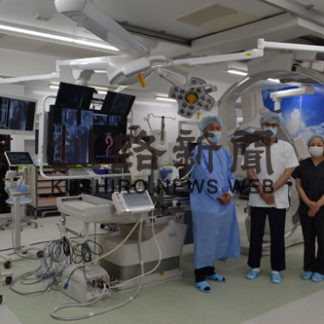 孝仁会病院にハイブリッド手術室　高度な治療可能に(2020-10-10)
