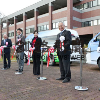 台湾企業　釧路町にバス２台寄贈(2020-10-30)