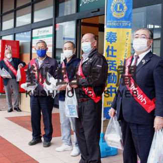 楽物や交通安全訴え　根室ライオンズク(2020-10-17)