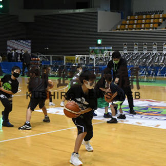 レバンガコーチが技術伝授　小中生クリニック(2020-11-14)