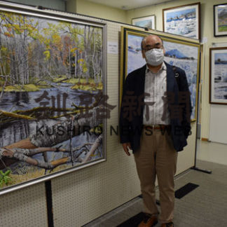 OB杉本さん初の個展(2020-11-03)