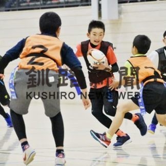 小学タグラグビー、ＮＲｓＳｕｎ｀ｓ＆ＣｏｏＬ優勝(2020-11-19)