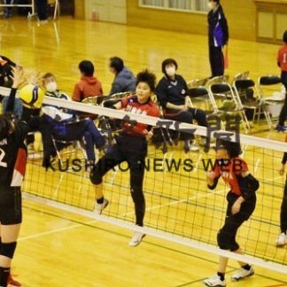 根室管内中学バレーボール、別海中央　新人戦Ｖ(2020-11-19)