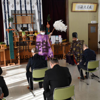 伊賀越の仇討ち　鳥取神社で藩士らの慰霊祭(2020-11-14)