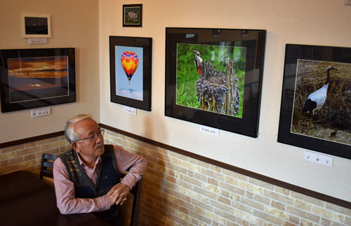 橋本さん作品展、道東の風景や動物活写(2020-11-17)