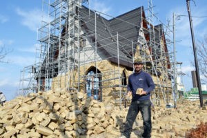 日本初　石積技法で住宅建築(2020-11-19)