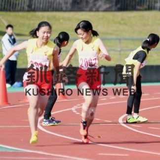 釧根秋季記録会、工藤（釧鳥取西中）女子１００で１位(2020-11-02)