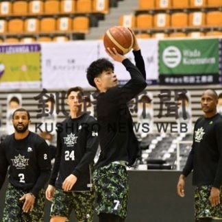 レバンガ釧路公式戦を前に事前練習(2020-11-07)