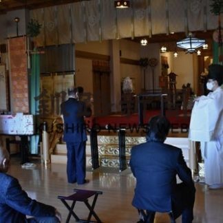 一年の収穫を感謝　鳥取神社で新嘗祭(2020-11-24)