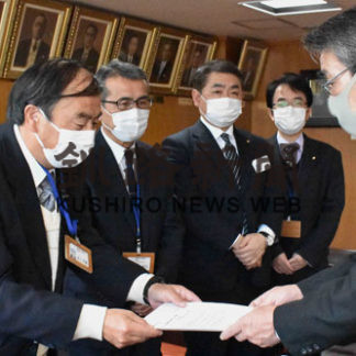 日本共産党議員団、市に８分野４９項目を政策要望(2020-12-15)